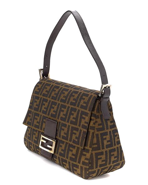 fendi zucca tote small|fendi vintage zucca shoulder bag.